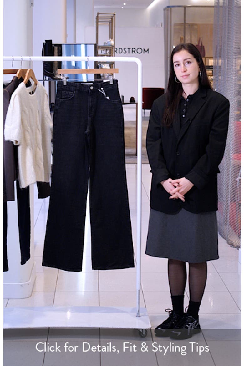 Danila High Waist Wide Leg Jeans video