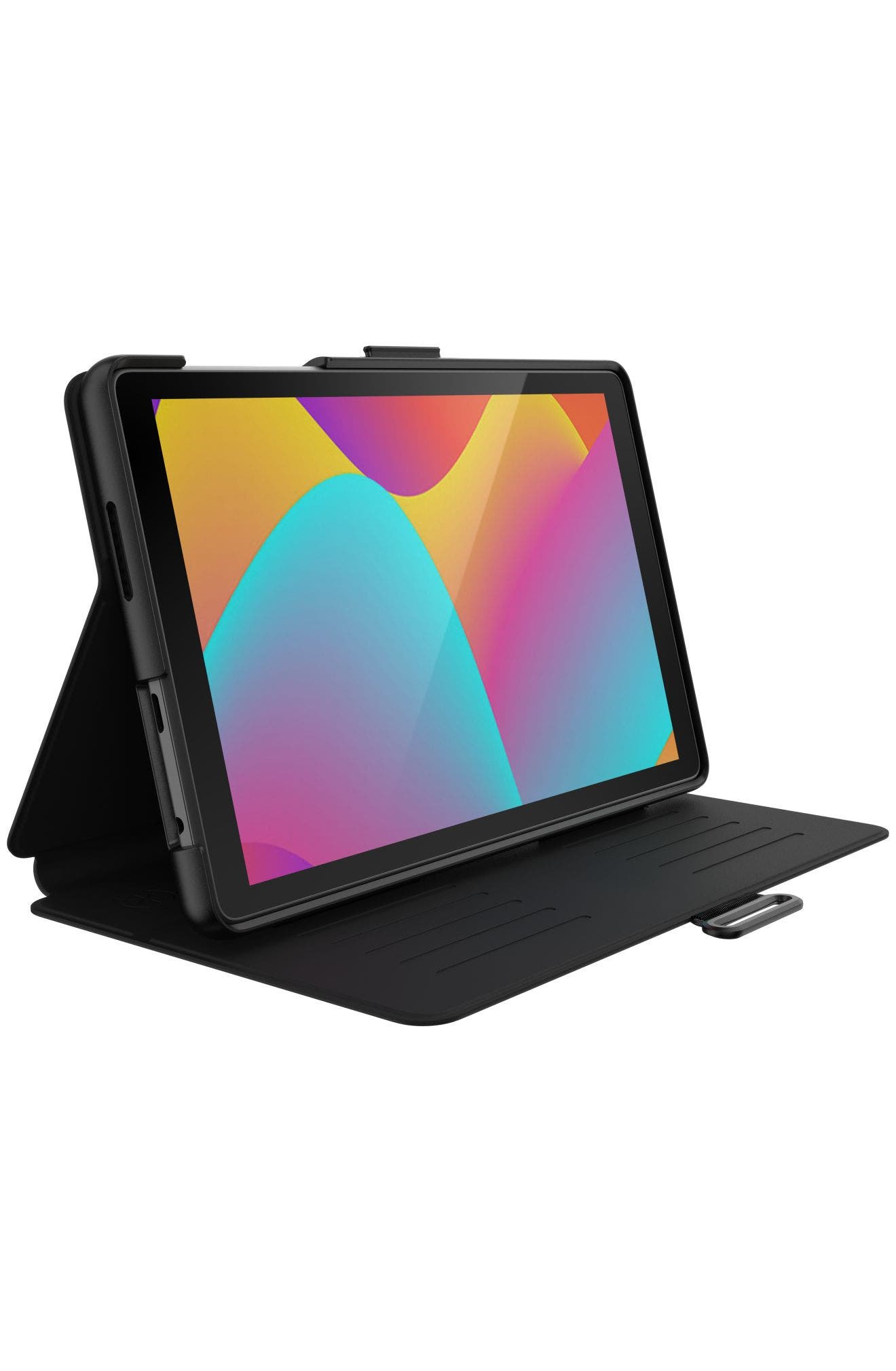 Speck Balance Folio Case for TCL Tab 8 Plus / Tab 8 LE, Alternate, color, Black