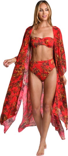Kara Jungle Cover-Up Maxi Duster