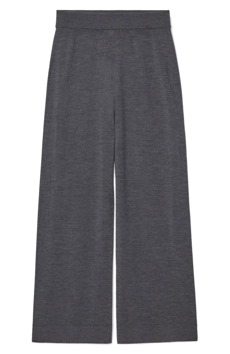 COS Pull-On Wool Trousers, Alternate, color, 