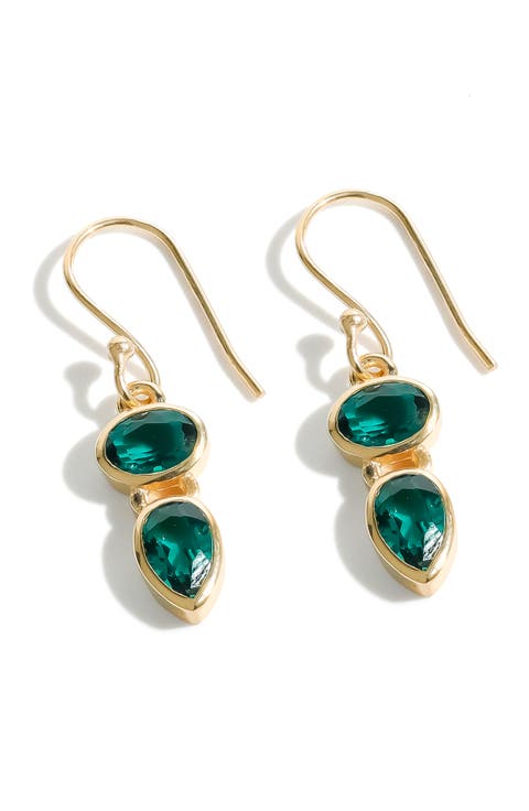 Goldtone Drop Earrings