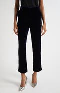 L'AGENCE Rebel Velvet Straight Leg Pants
