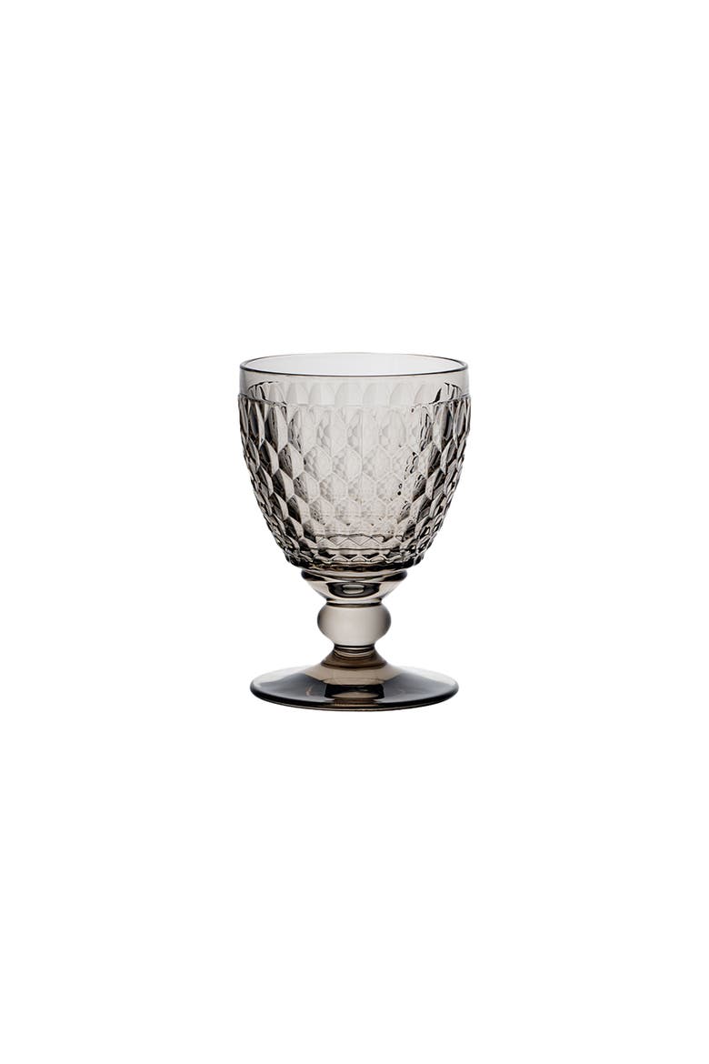 Boston coloured Goblet-Smoke  Set of 4, Alternate, color, grey