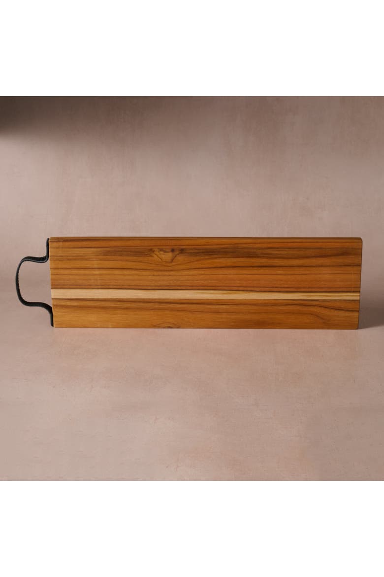 Fiesta Teak Cutting Board, Alternate, color, Natural