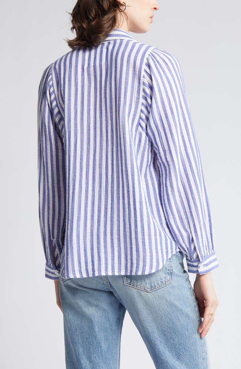 Rails Lo Stripe Organic Cotton Button-Up Shirt, Alternate, color,