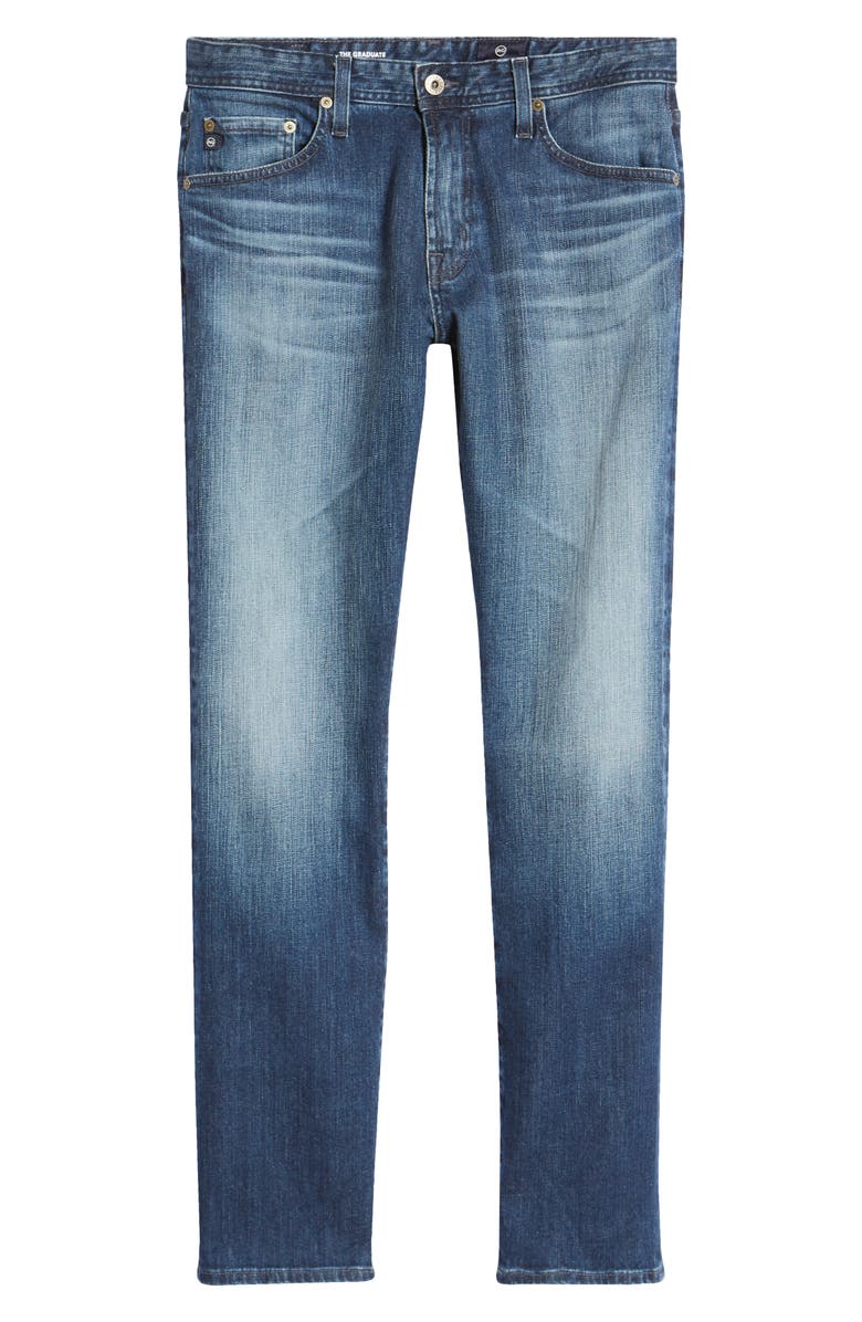 AG Graduate Straight Leg Jeans, Alternate, color, Landmark
