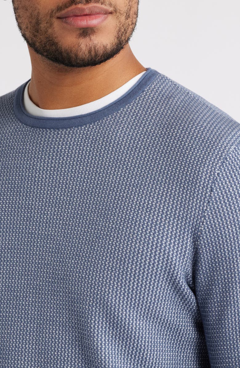 rag & bone Gregory Crewneck Sweater, Alternate, color, Blue