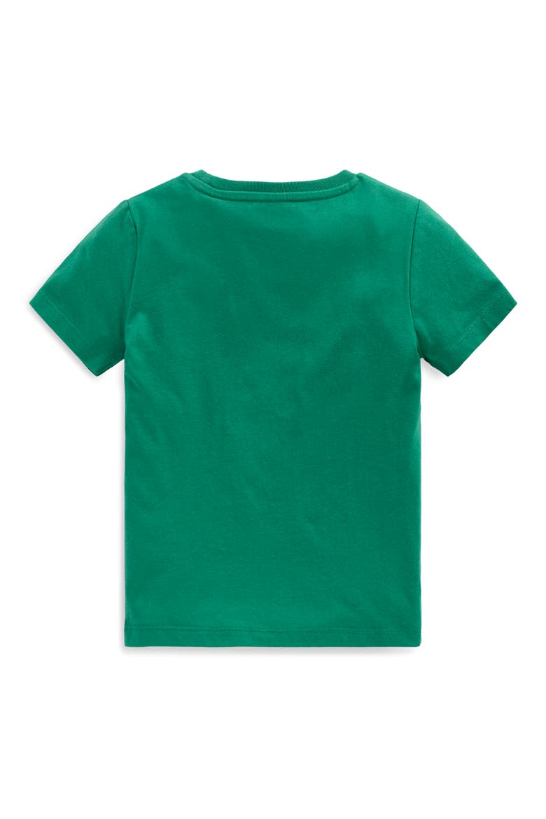 Kids' Sea Creatures Glow in the Dark Superstitch T-Shirt, Alternate, color, ALPINE GREEN SEA CREATURES