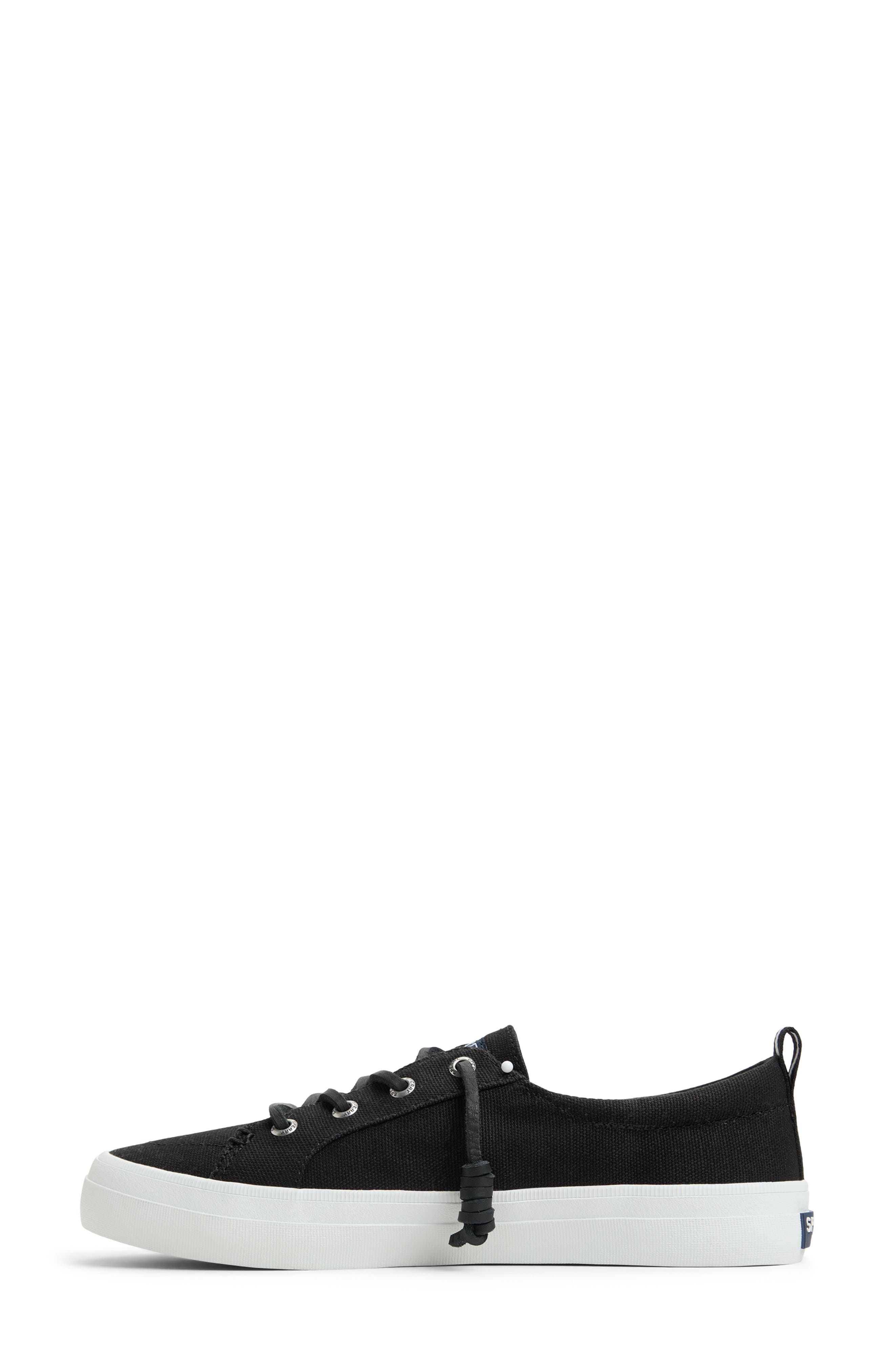 Sperry Crest Vibe Sneaker, Alternate, color, Black