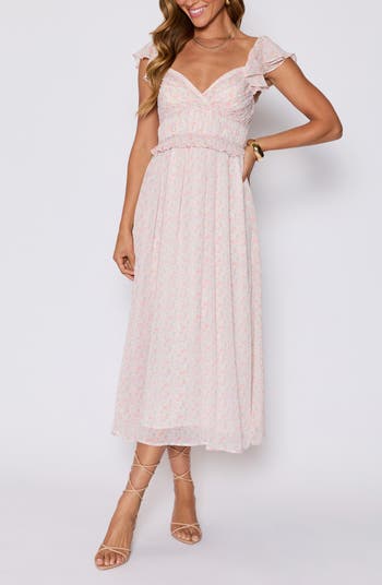 Enchanted Ruffle Maxi Dress