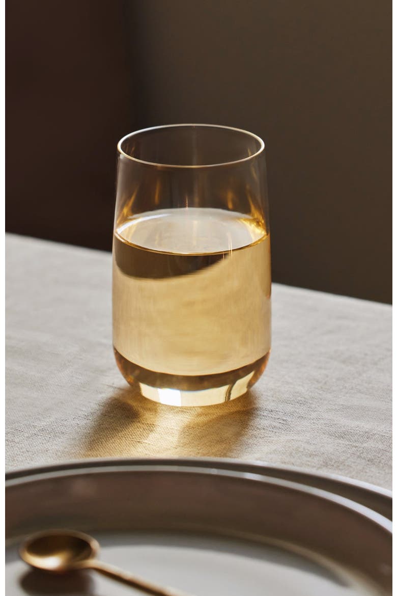 Tall Cremini Tumblers - Set of 4, Main, color, Clear