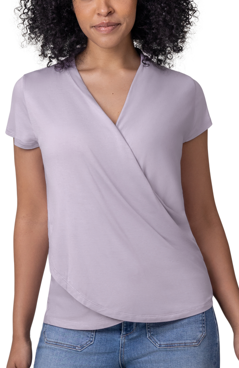 Draped Nursing Top