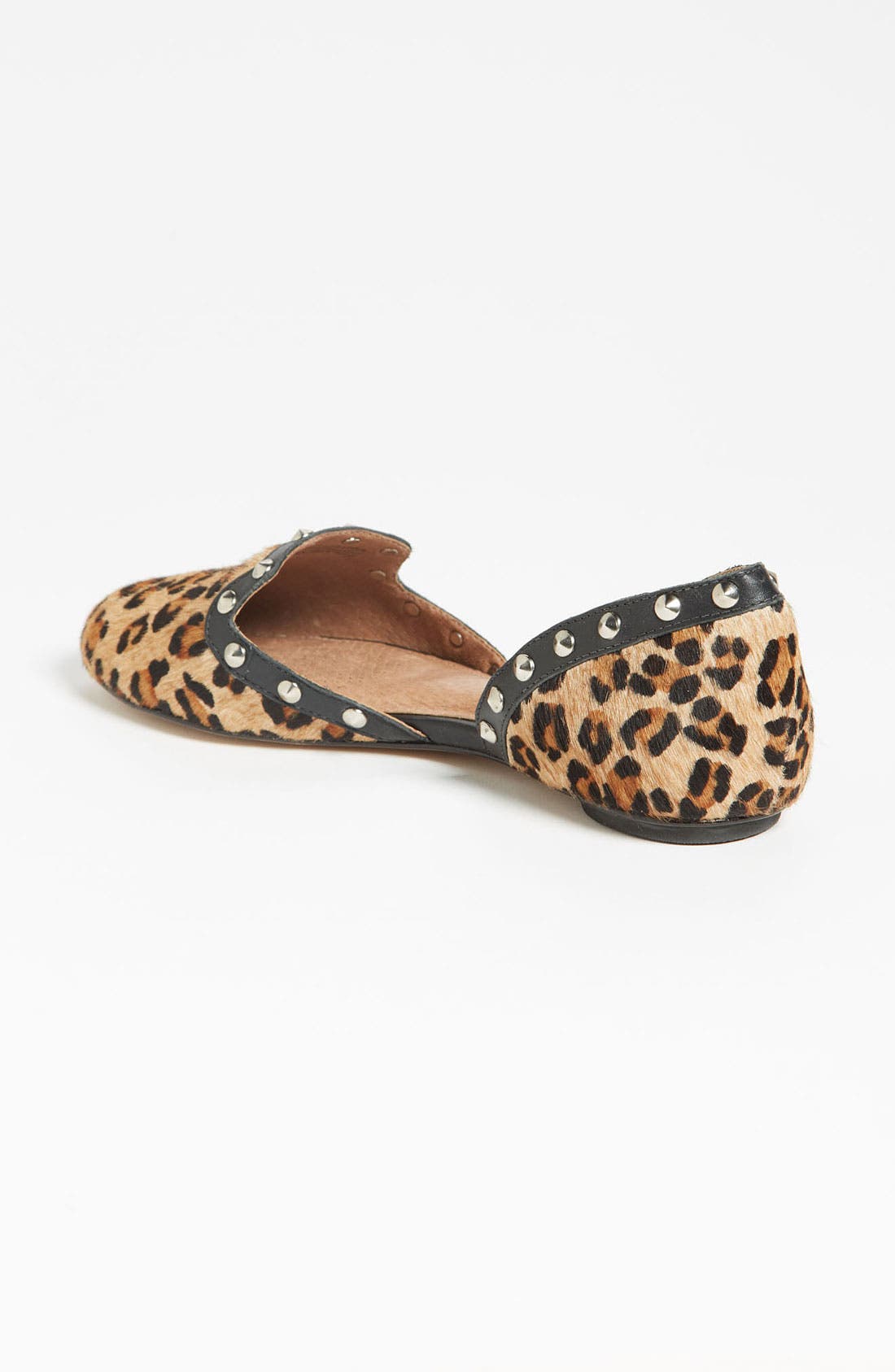 'Regal' Flat, Alternate, color, LEOPARD BLACK PARIS