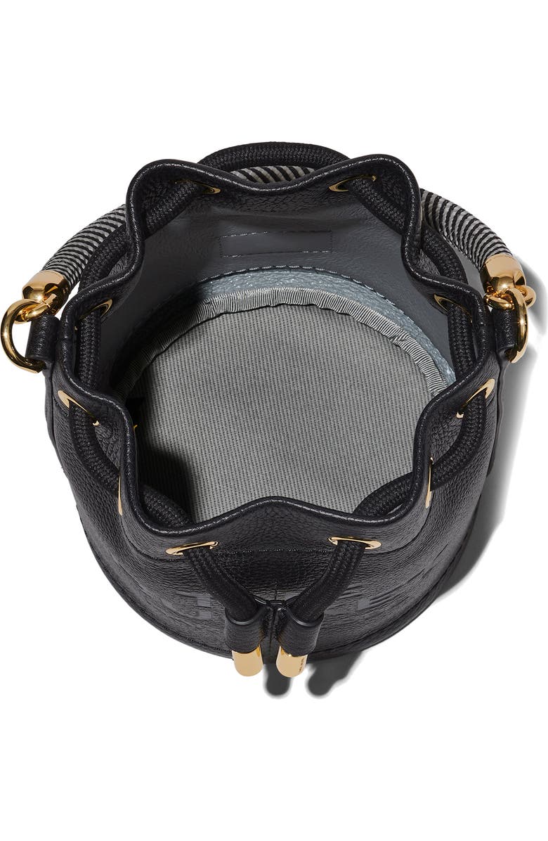 Marc Jacobs The Leather Mini Bucket Bag, Alternate, color,