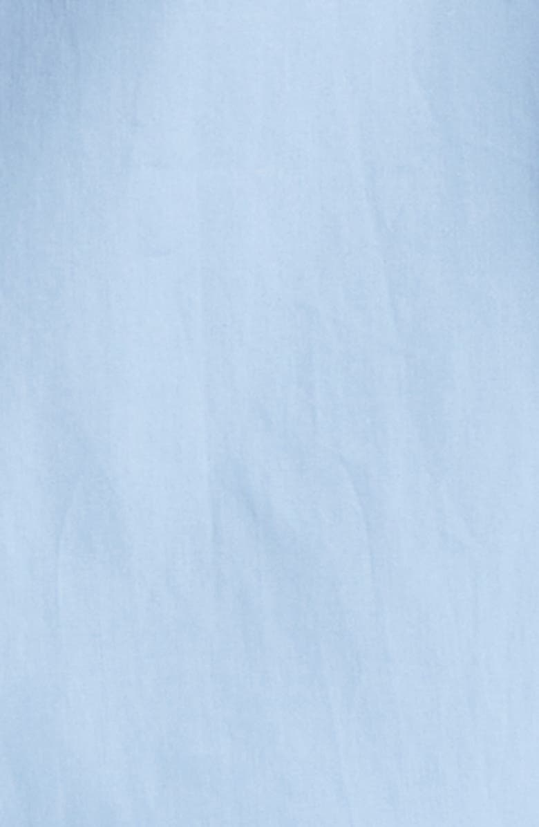 TOM FORD Cotton Poplin Button-Up Shirt, Alternate, color, Pale Sky