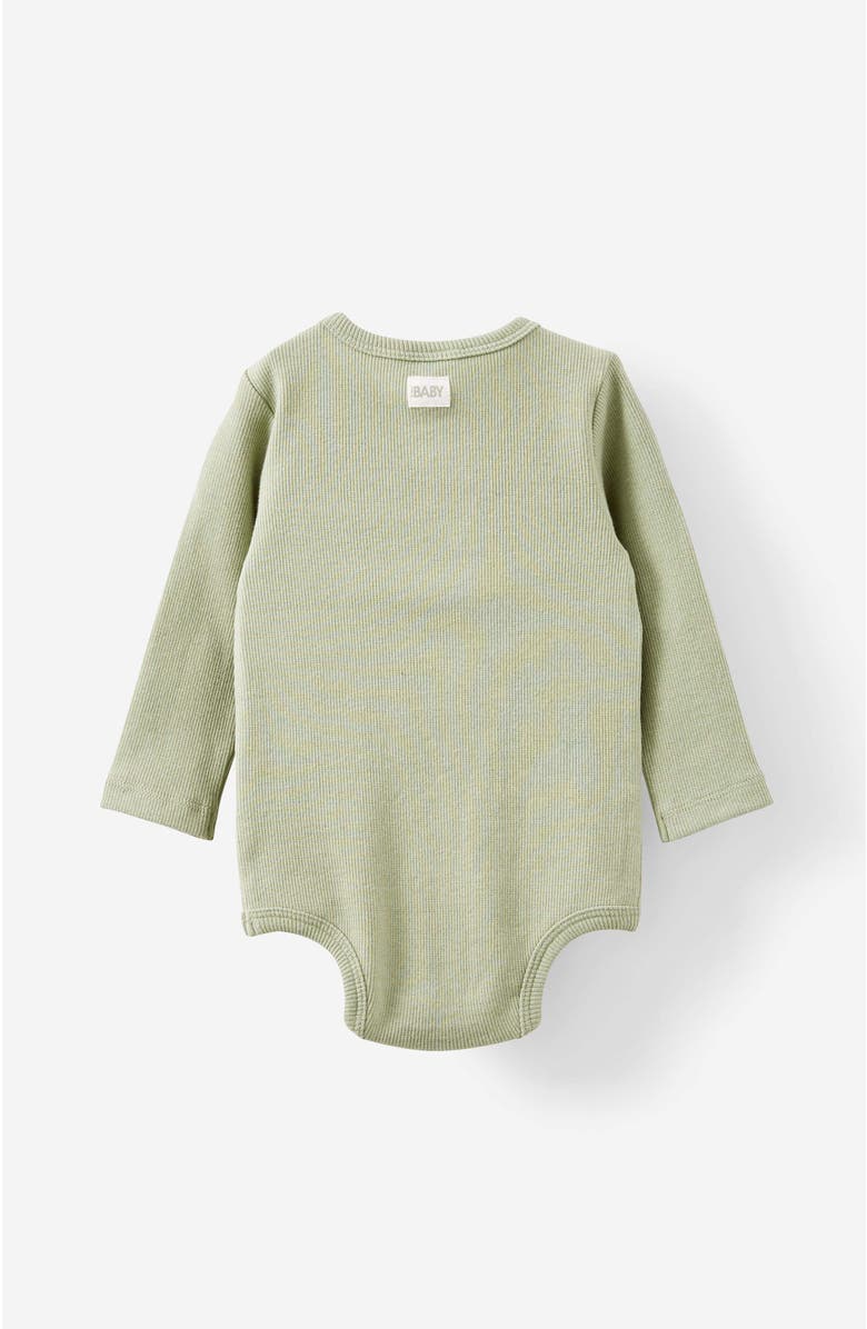 Cotton On Kids The Long Sleeve Rib Pocket Bubbysuit, Alternate, color,