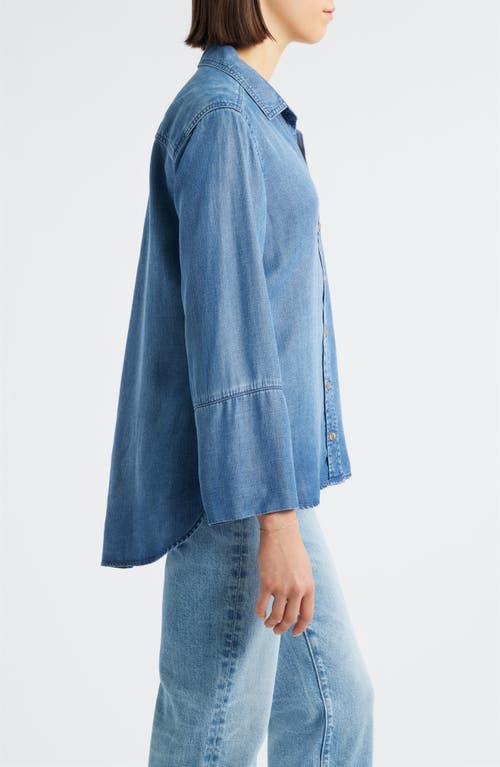 Cloth & Stone Denim Shirt In Blue