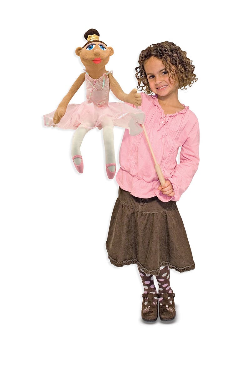 Melissa & Doug Ballerina Puppet, Alternate, color, 