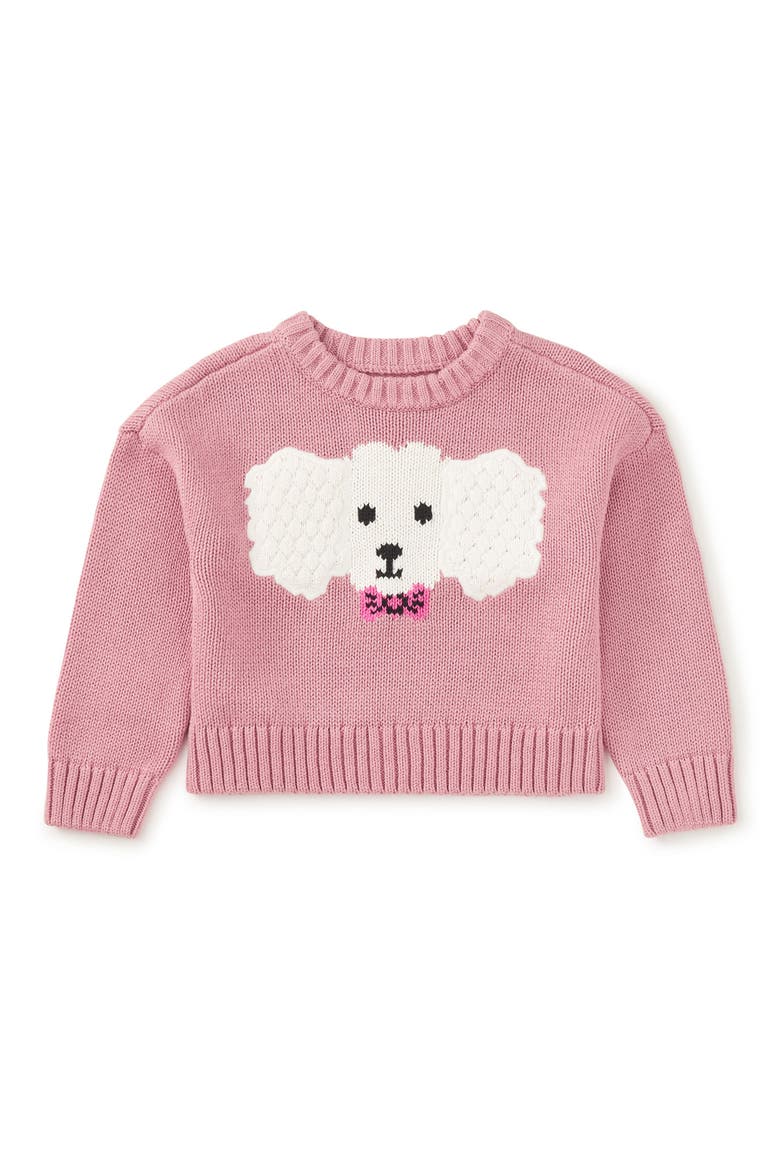 Fluffy Puppy Sweater, Alternate, color, Hydrangea