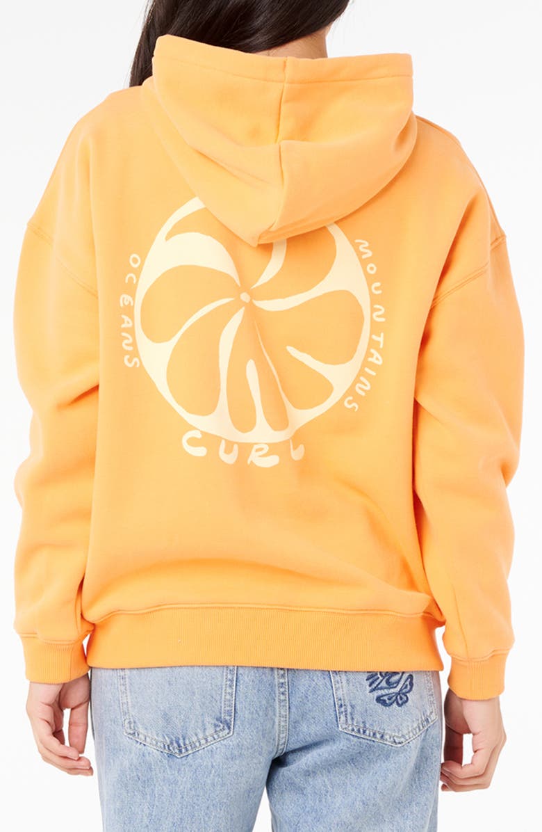 Rip Curl Shore Break Heritage Hoodie, Alternate, color, Dusty Orange