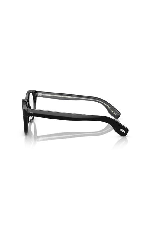 Oliver Peoples 50mm Round Optical Glasses In Black