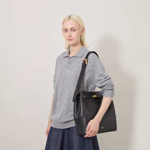 Mulberry Large Islington Bucket In Black