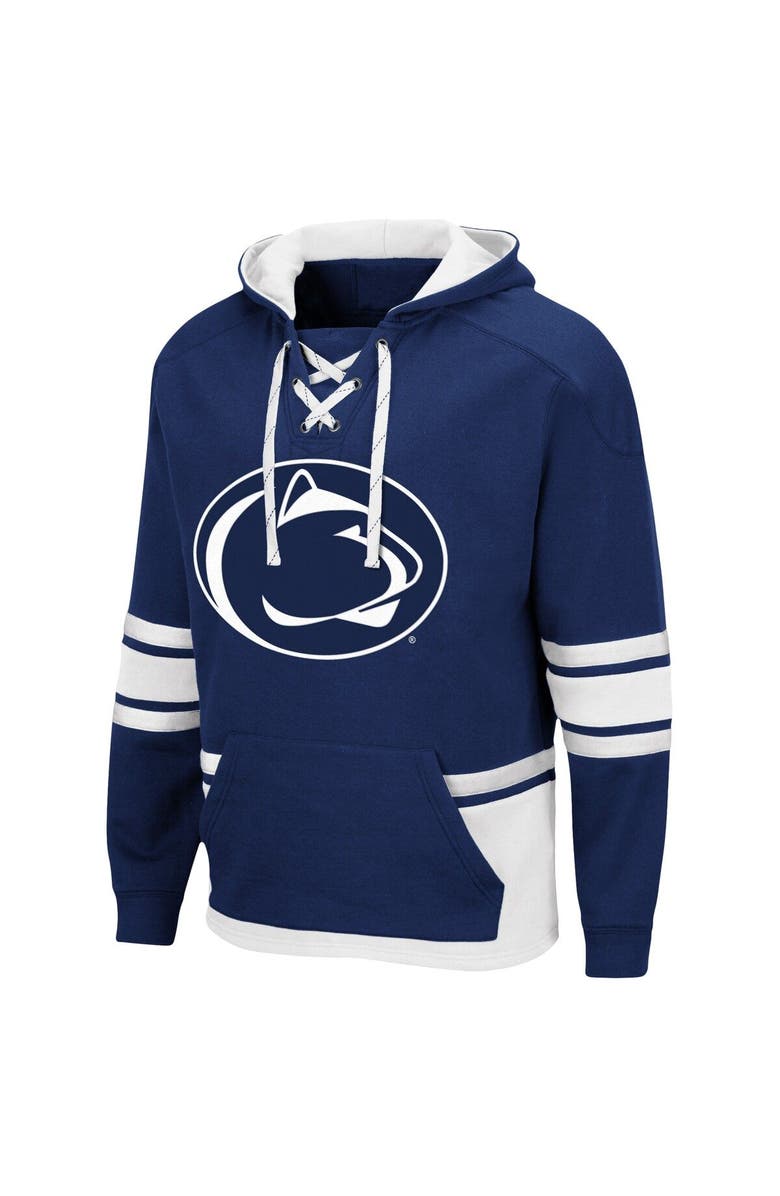 COLOSSEUM Men's Colosseum Navy Penn State Nittany Lions Lace Up 3.0 Pullover Hoodie, Alternate, color, 