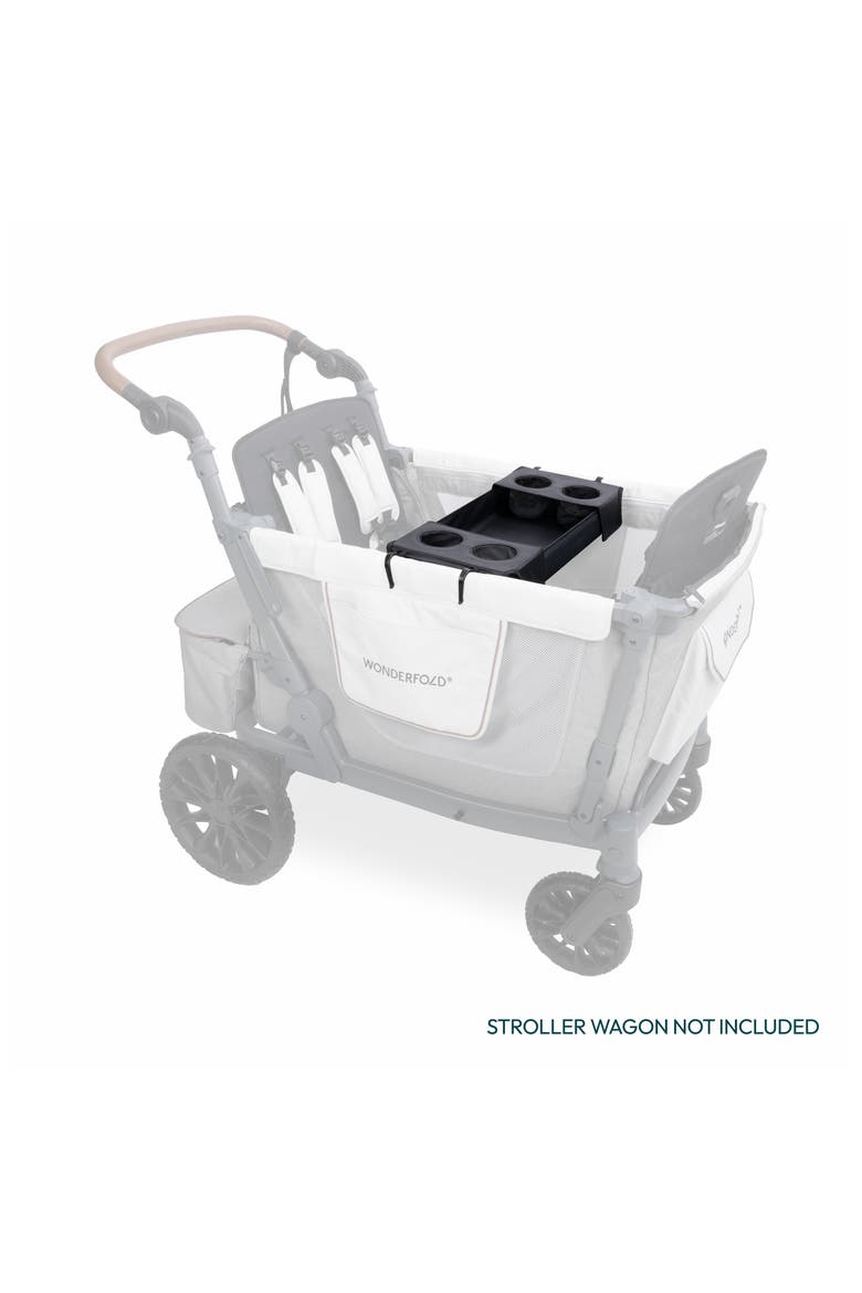 Flex Snack Tray for L4 Wagon, Alternate, color, BLACK