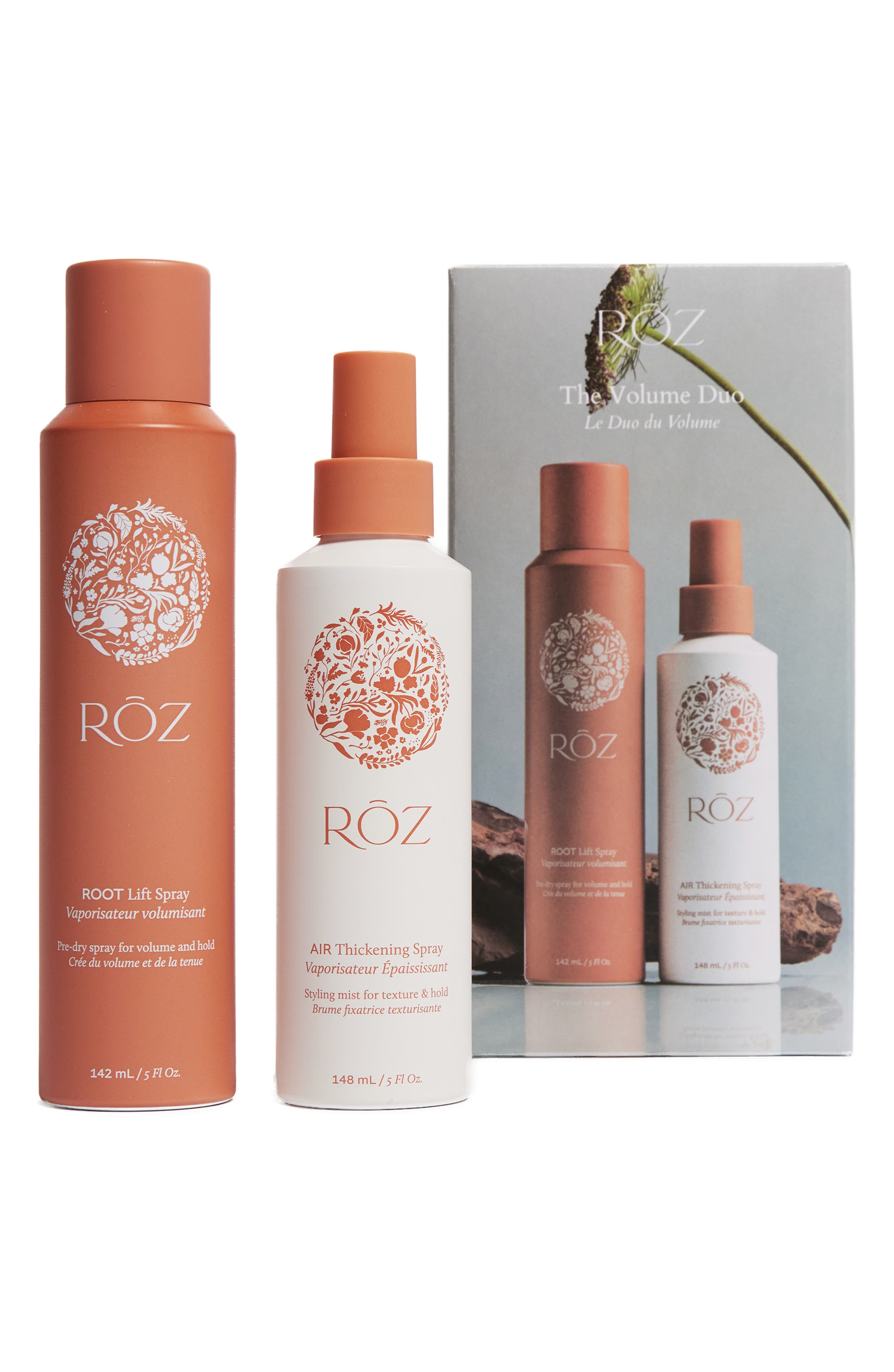 ROZ Volumizing Hair Set $81 Value 