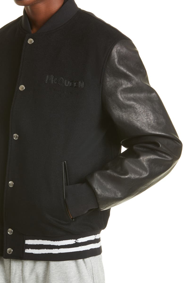 McQueen Alexander McQueen Graffiti Graphic Joggers, Alternate, color, 