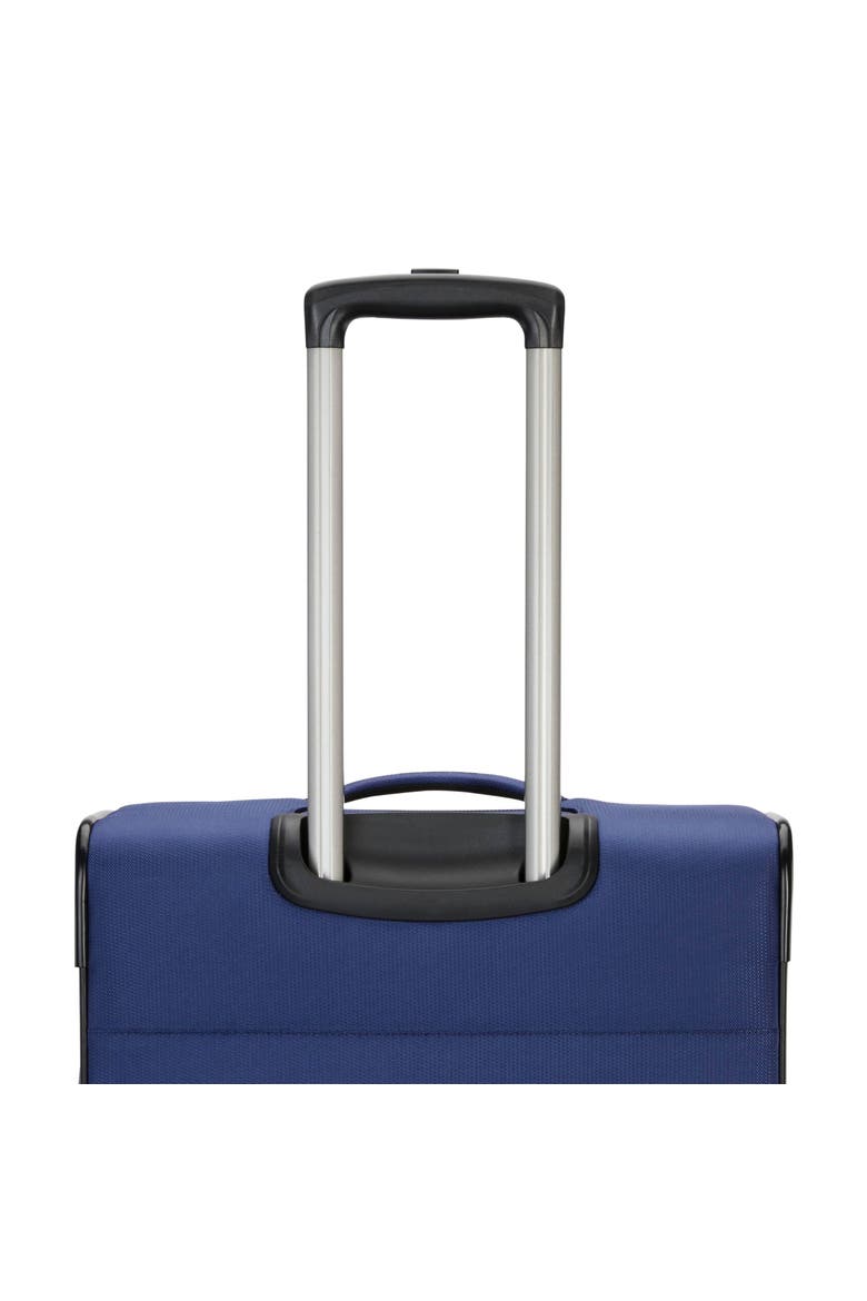 Ascella 4 Softside Expandable 25" Medium Checked Spinner Luggage, Alternate, color, Dusk Purple