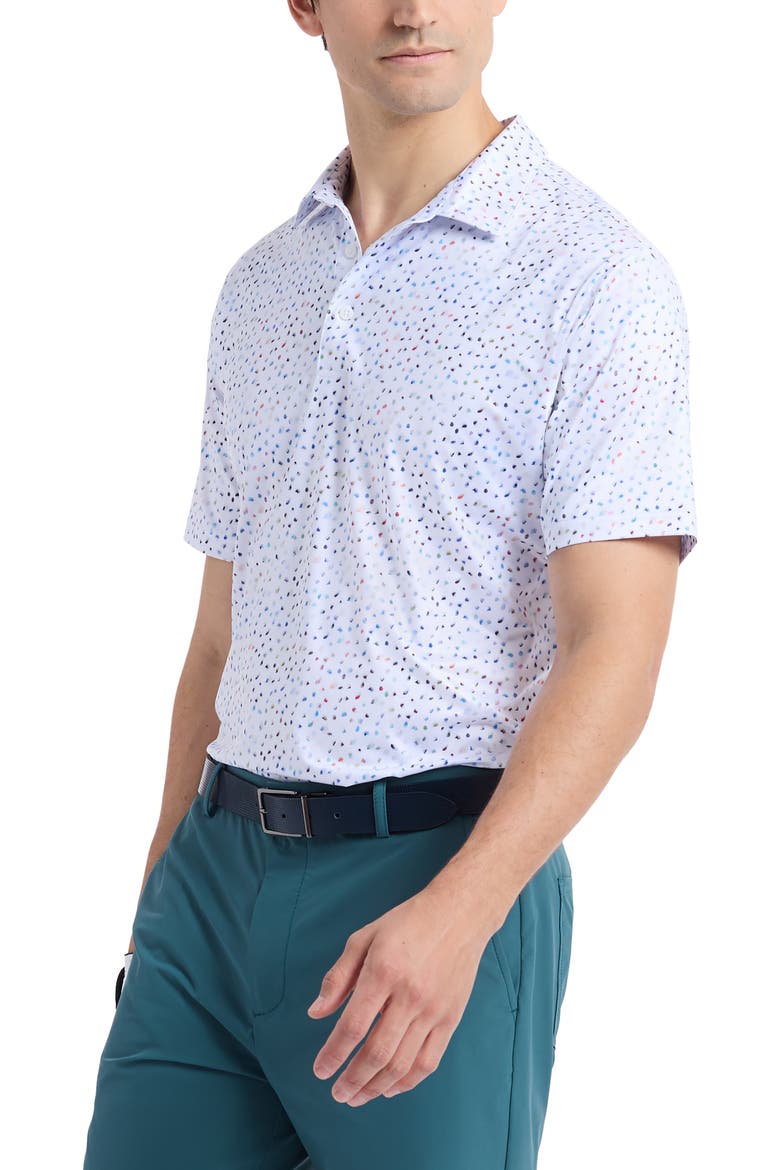 Bayridge Knit Polo, Alternate, color, WHITE