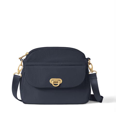 Coastal Flip Lock Crossbody Bag