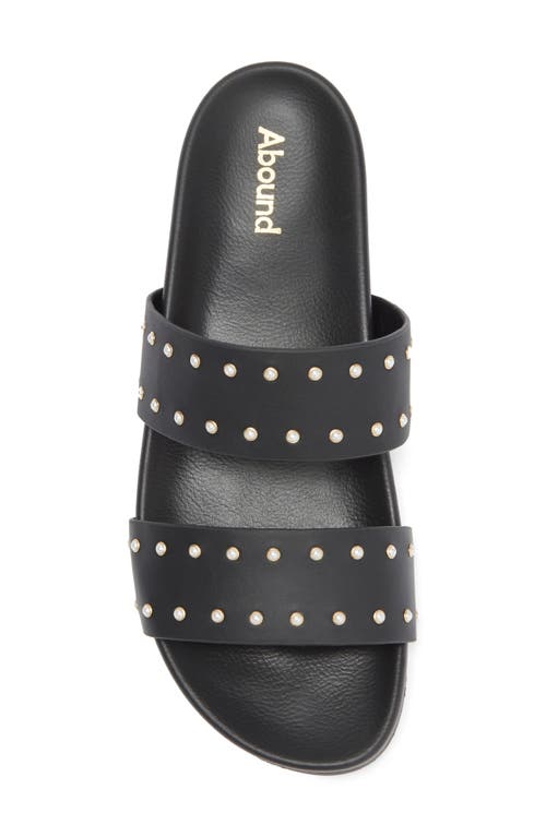 Abound Arleth Faux Pearl Slide Sandal In Black
