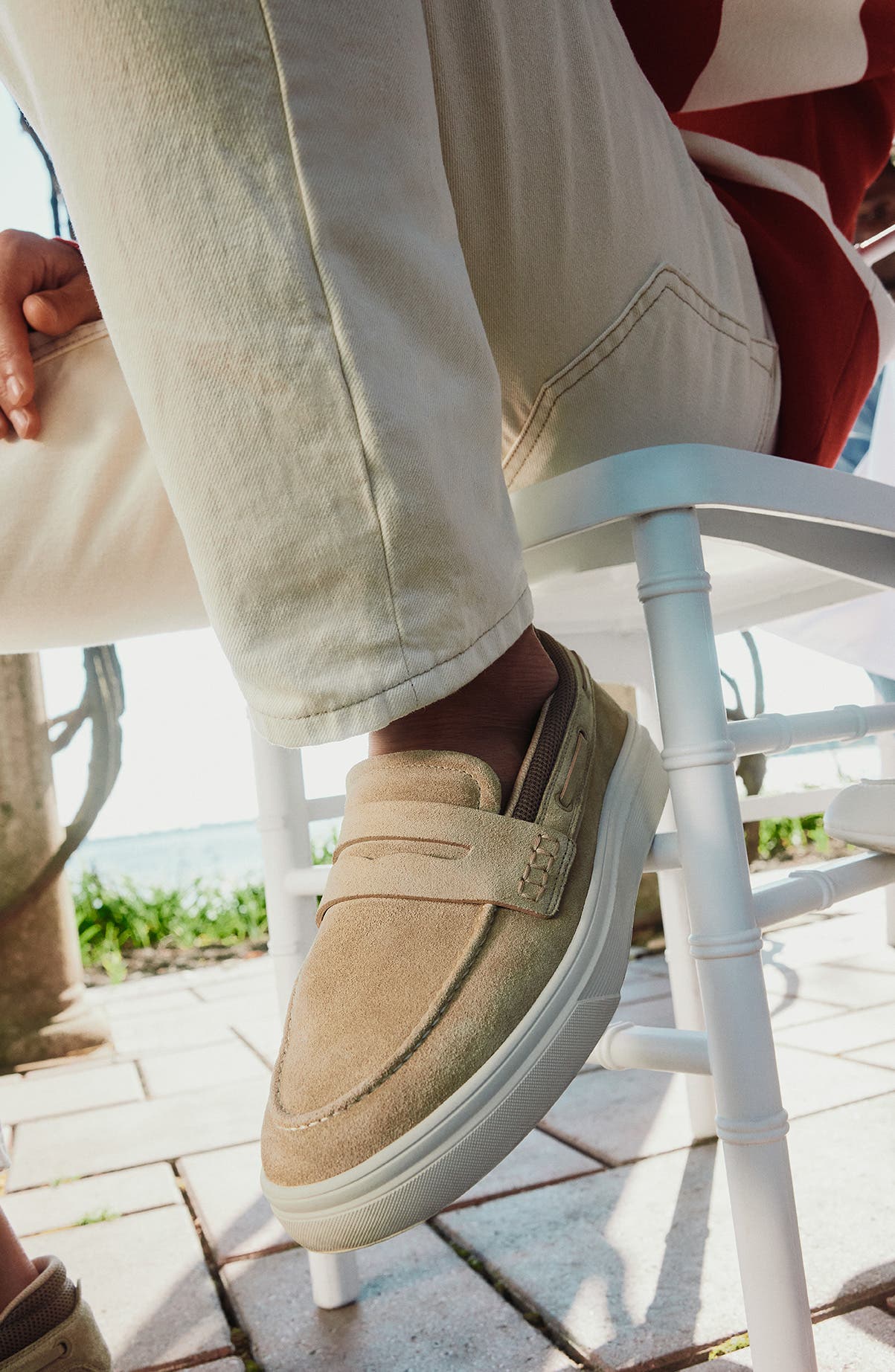 ALDO Seafarer Boat Loafer, Alternate, color, Taupe