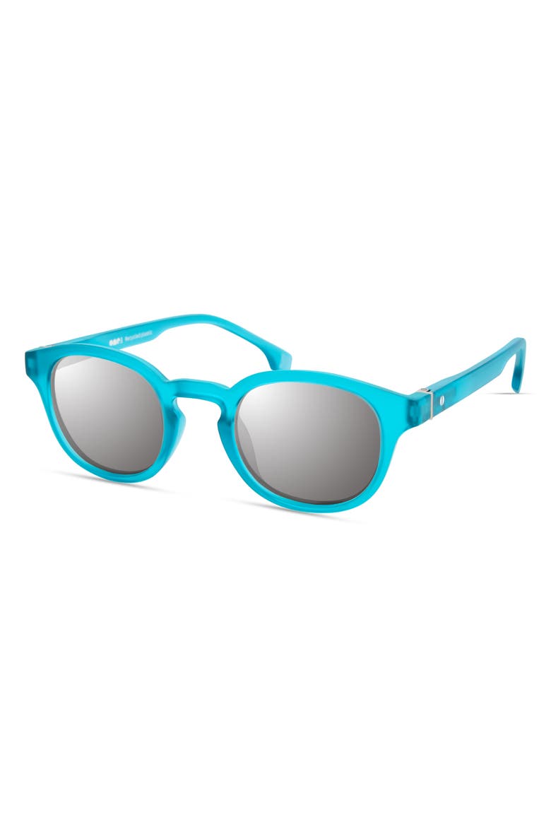 Bodoni Sunglasses, Alternate, color, MATTE TURQUOISE