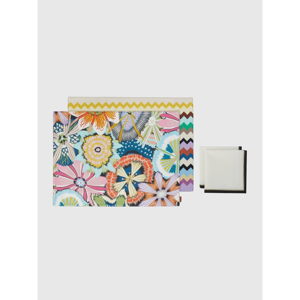 MISSONI MISSONI HOME ALICE AND VALPARAISO 2-PIECE PLACEMAT AND NAPKIN SET