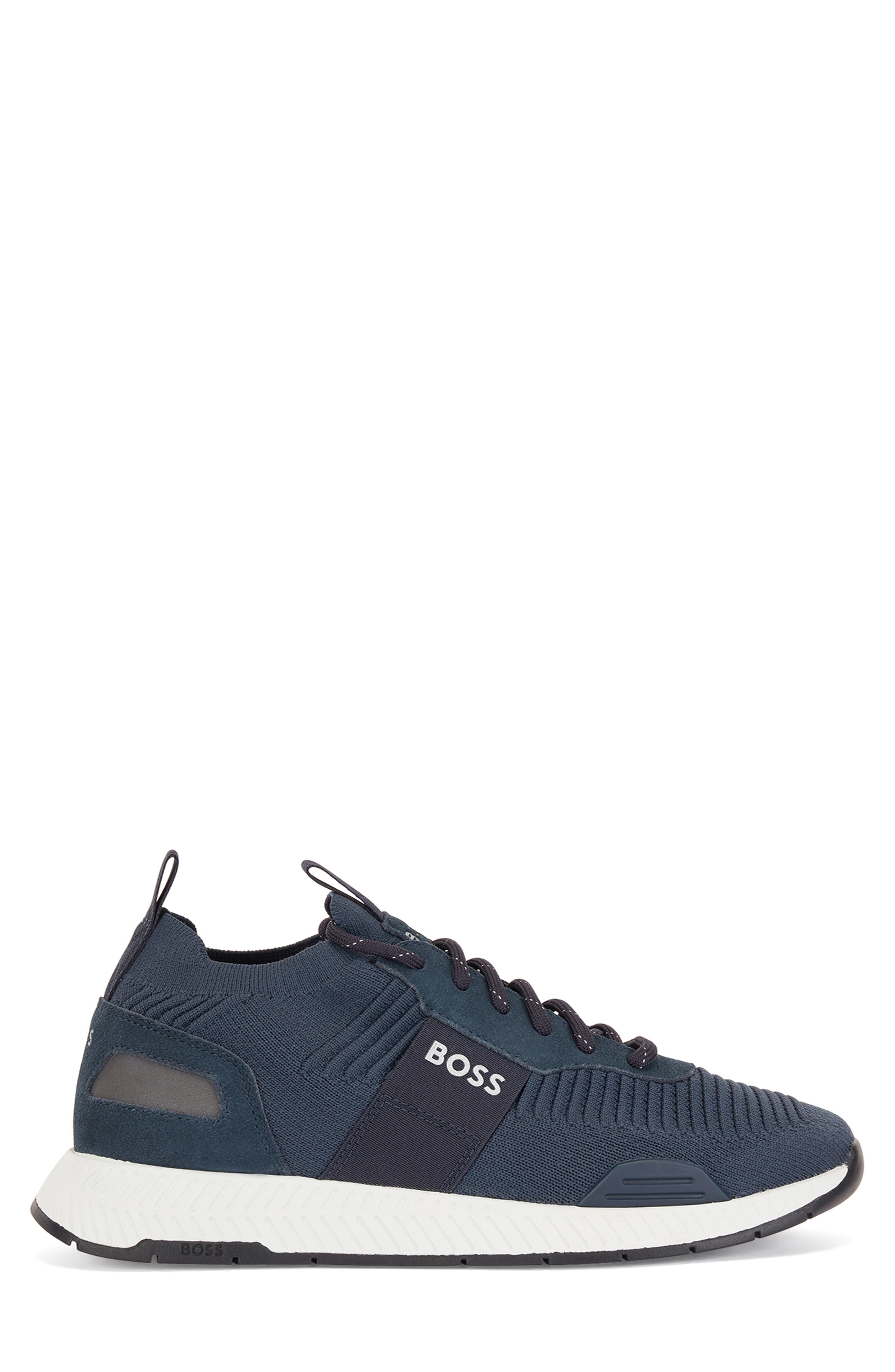 Titanium Sneaker, Alternate, color, DK BU