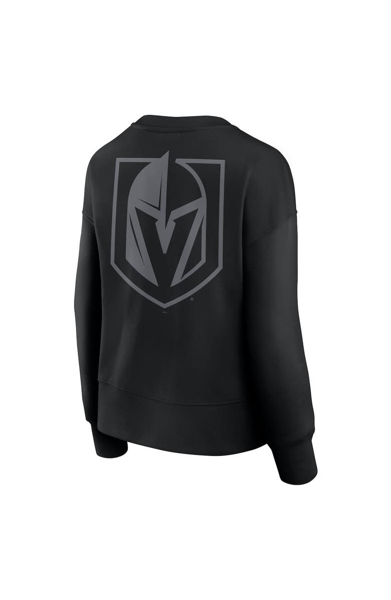 FANATICS Women's Fanatics Black Vegas Golden Knights Elements Flow Pullover Sweatshirt, Alternate, color, Black