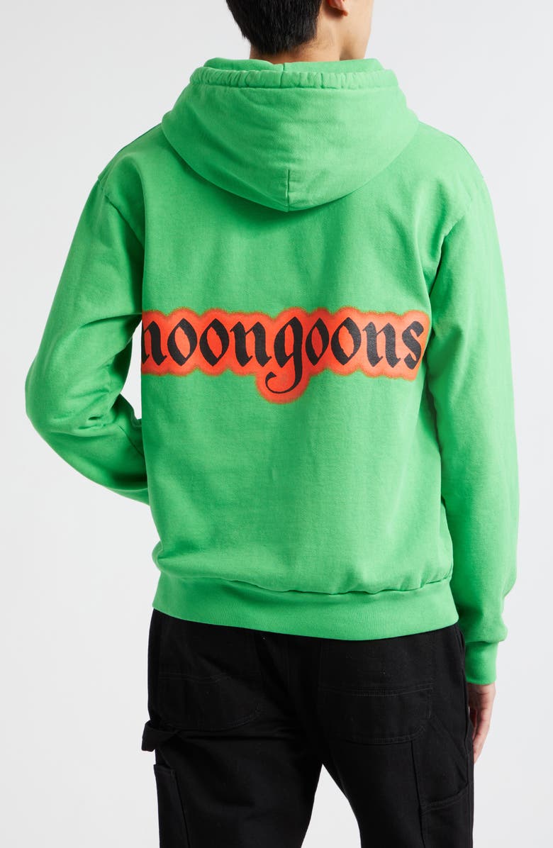 Noon Goons x Disney Goofball Fleece Graphic Hoodie, Alternate, color, Green
