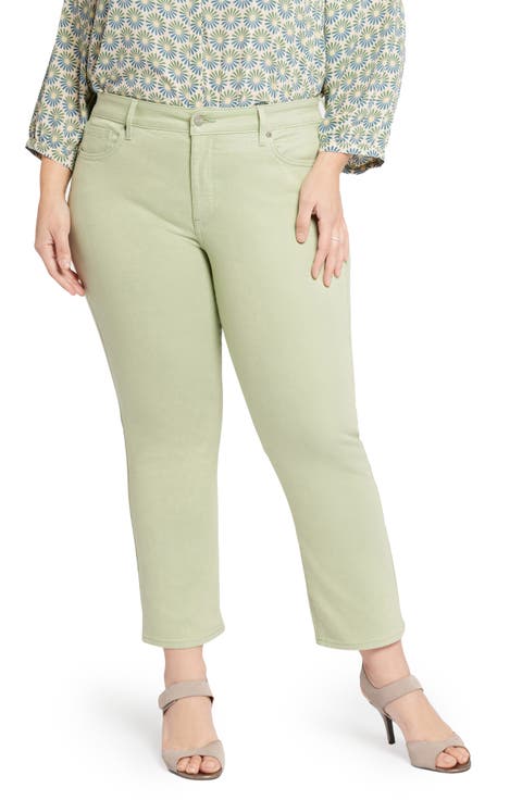 Marilyn Ankle Straight Leg Jeans (Plus Size)