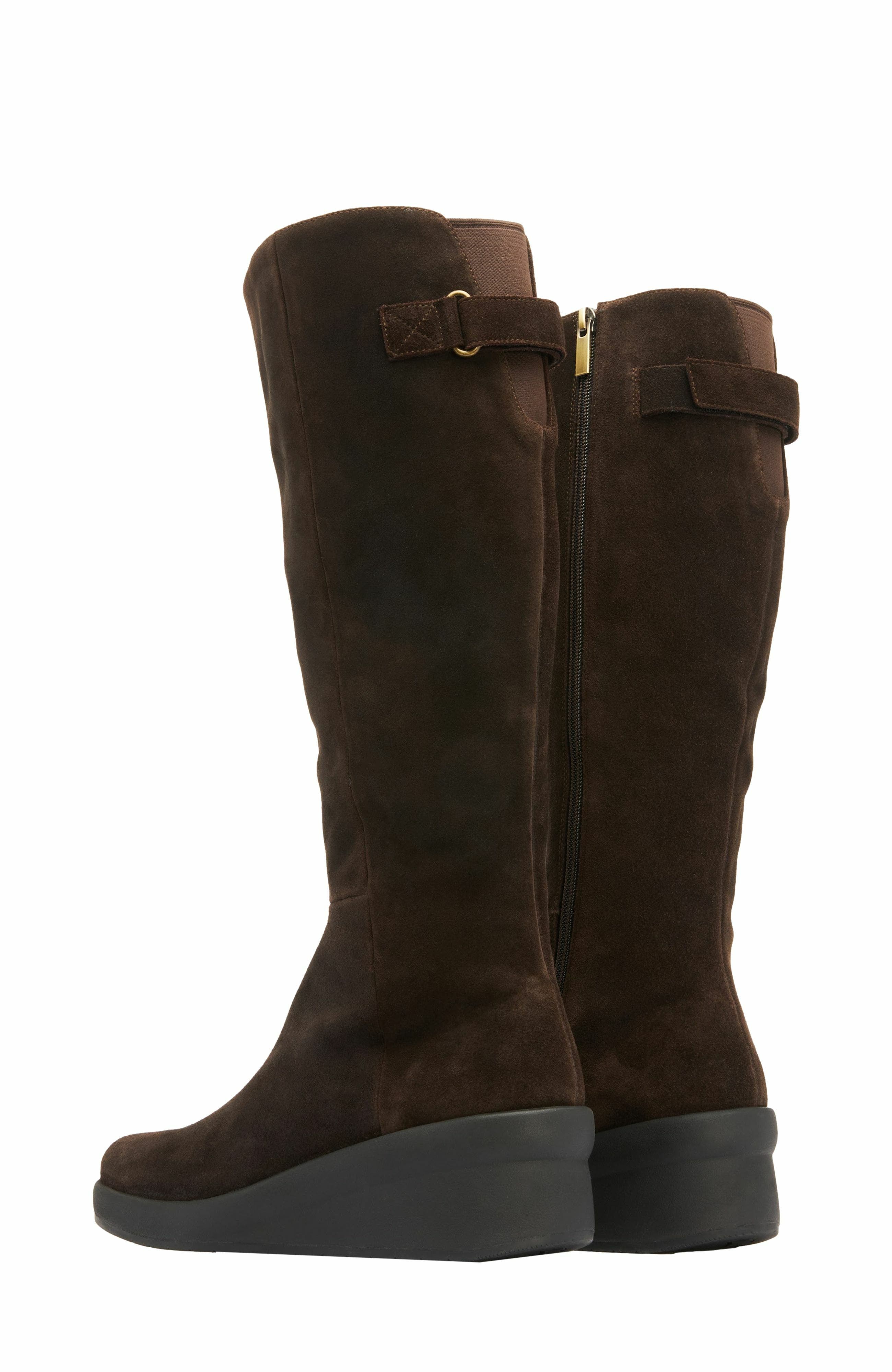 ABEO Passage Tall Boot, Alternate, color, Dark Brown - Regular