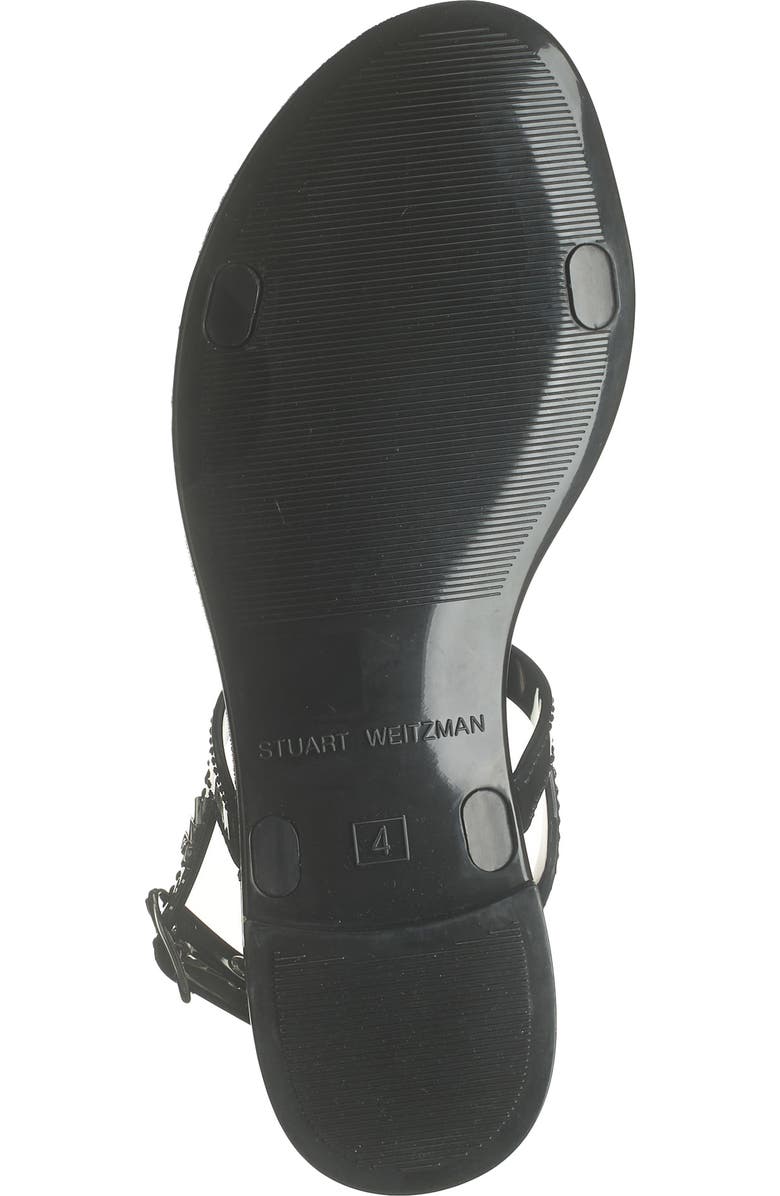 Stuart Weitzman Mellie Bow Jelly Sandal, Alternate, color,