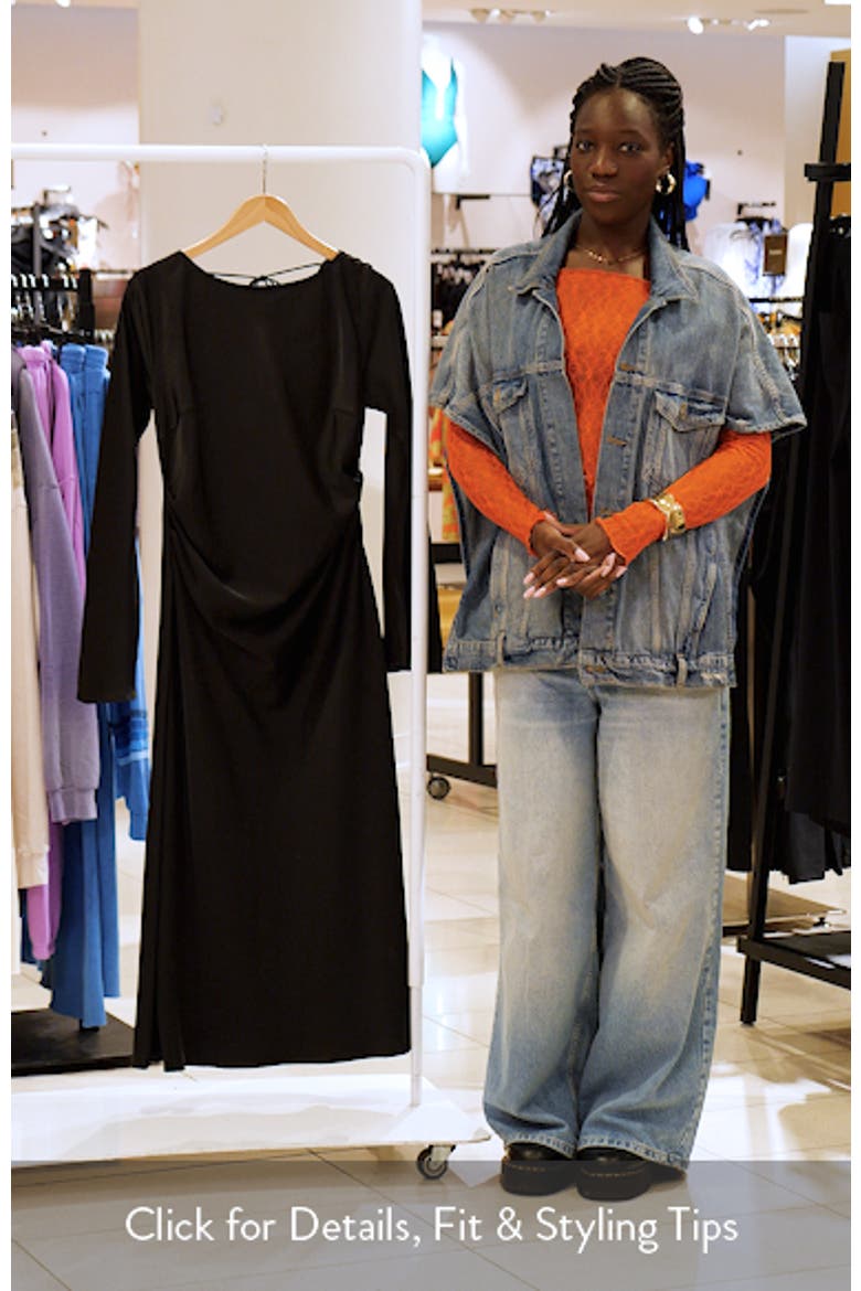 Kalyssa Long Sleeve Cocktail Dress video