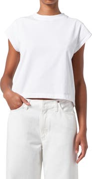 AGOLDE Bryce Cap Sleeve T-Shirt