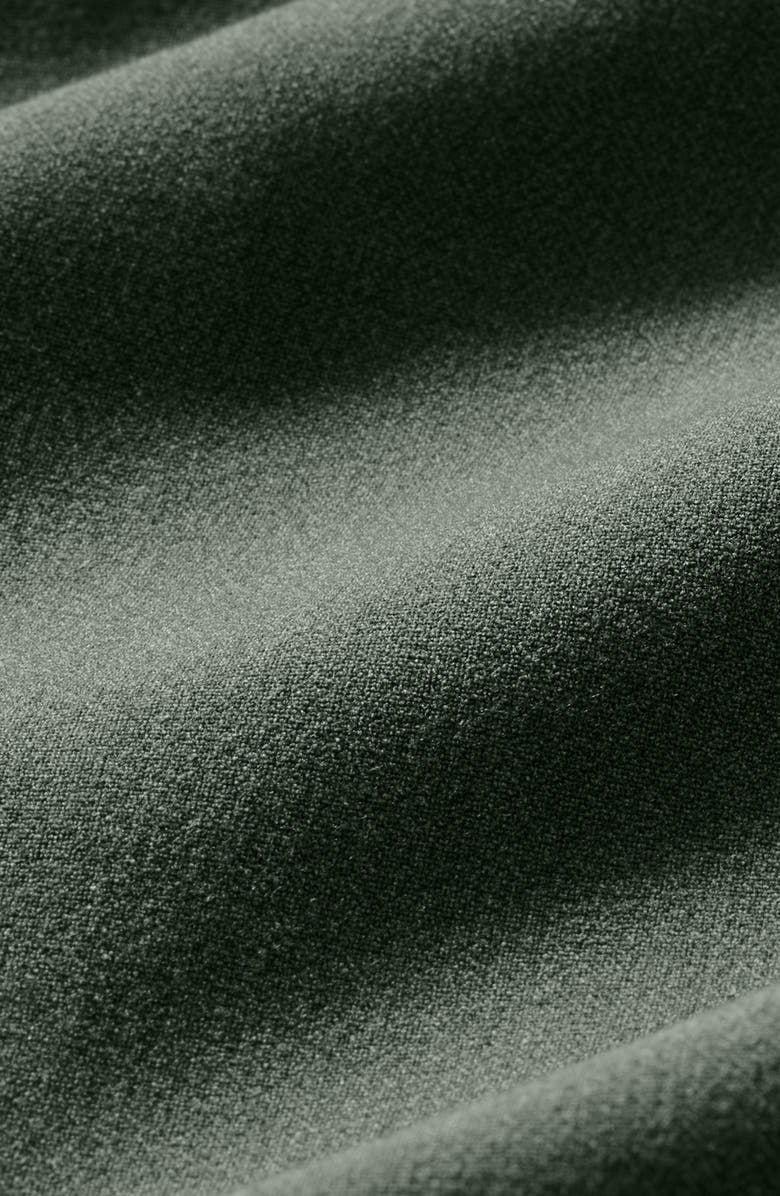 Mizzen+Main City Flannel Button-Down Shirt, Alternate, color, Olive Heather