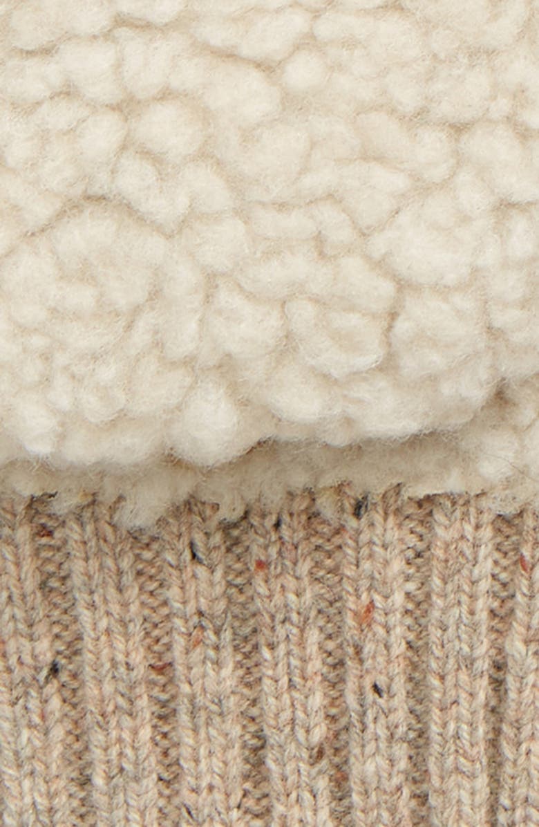 Madewell Teddy Glitten Mittens, Alternate, color, 