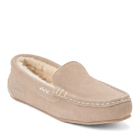 Suede Driver Moc With Accent Stitch Detail Slippers