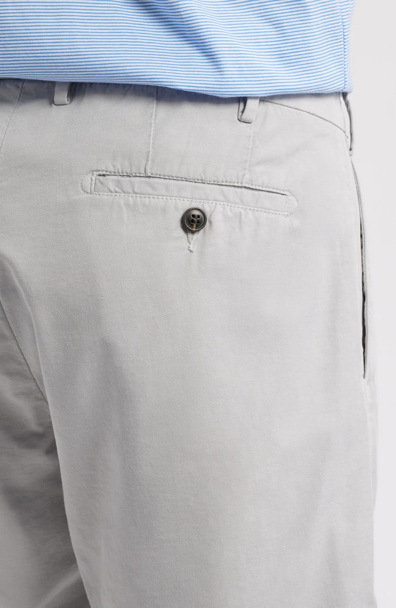 Peter Millar Crown Craft Somerset Flat Front Shorts, Alternate, color, British Grey