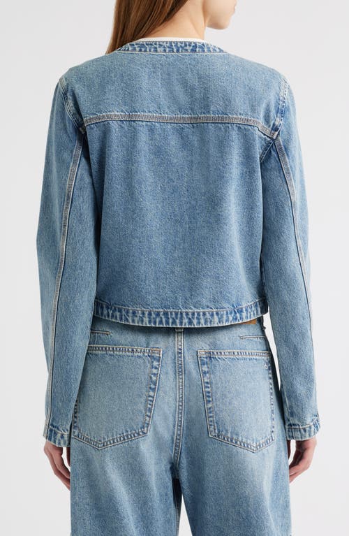 Rag & Bone Drew Denim Jacket In Blue